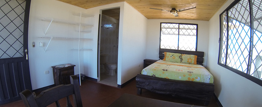 Large rooms at Ecolodge La Pedregoza